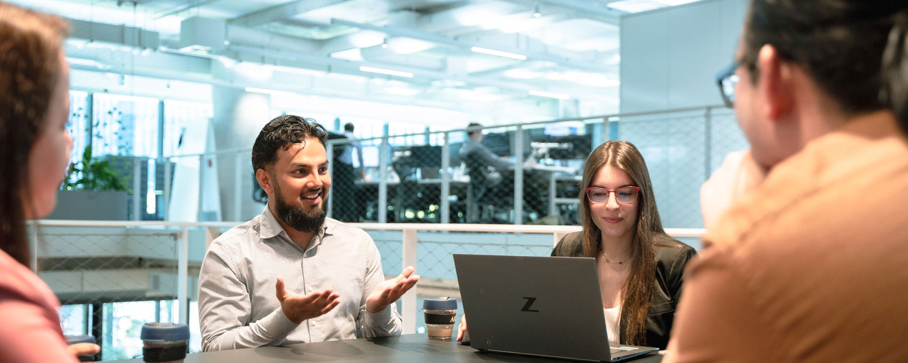 UKIMEA graduates in a meeting