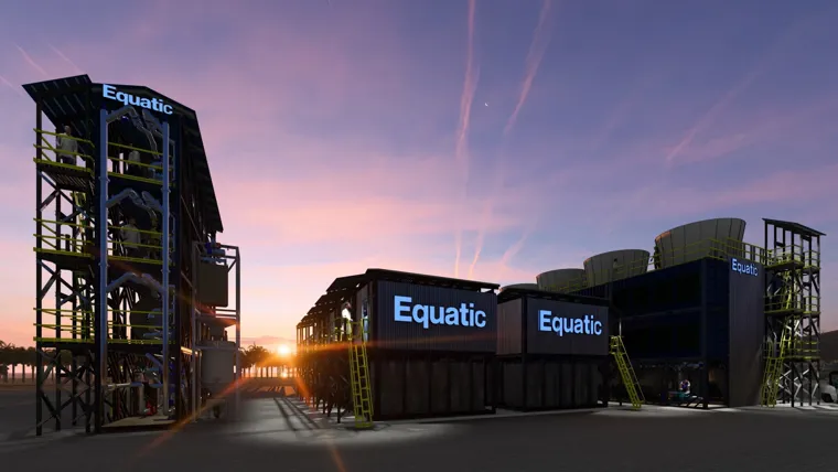 Equatic processing plant