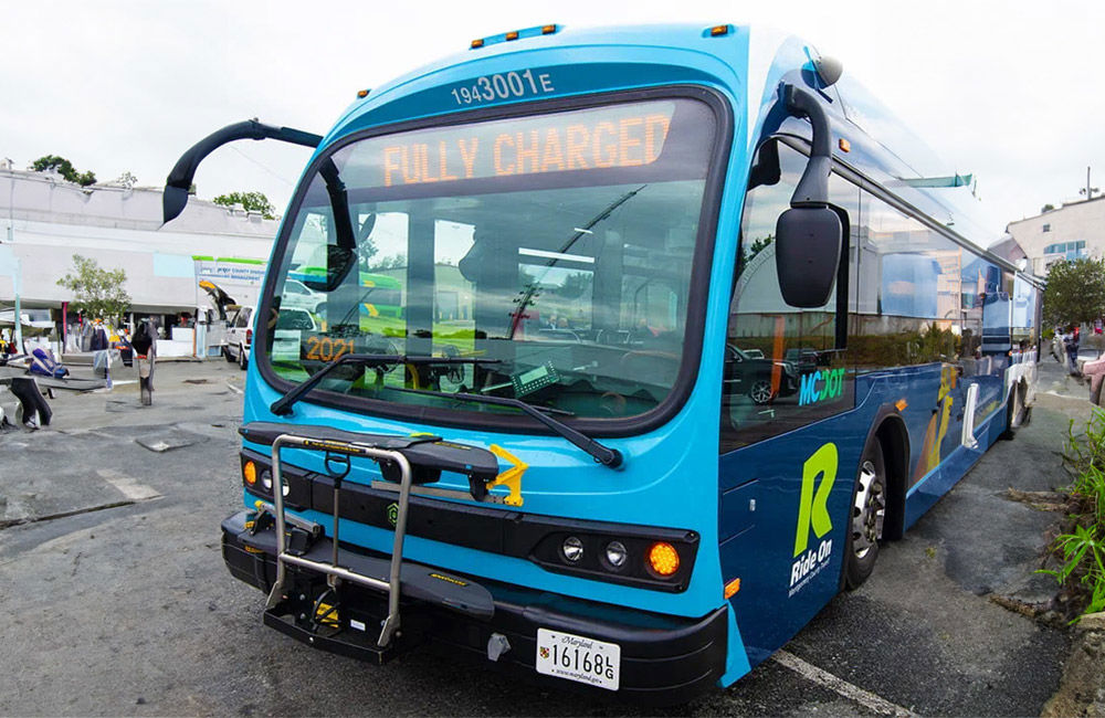 An electrified bus