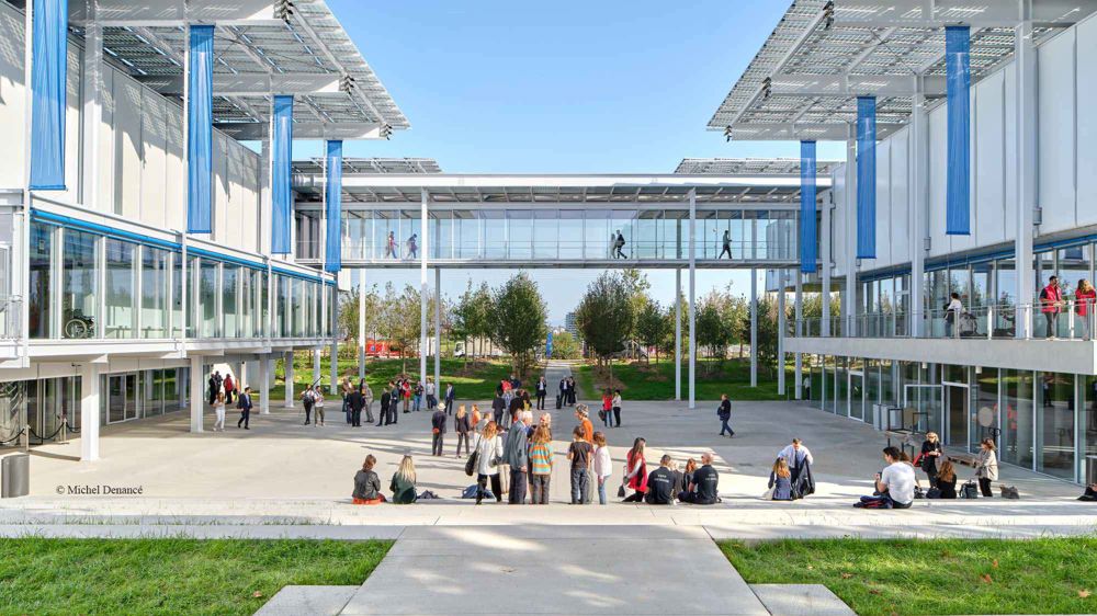 Exterior view of CERN Science Gateway. Credit: Michael Denance