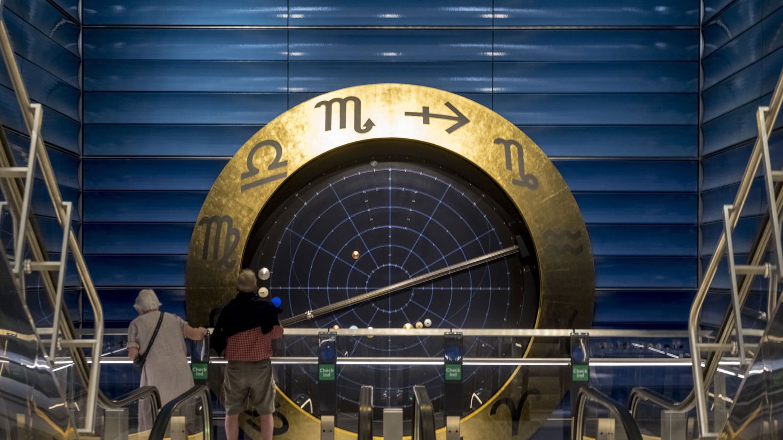 Artwork in Copenhagen's M4 metro line extension. Credit: Rasmus Hjortshøj