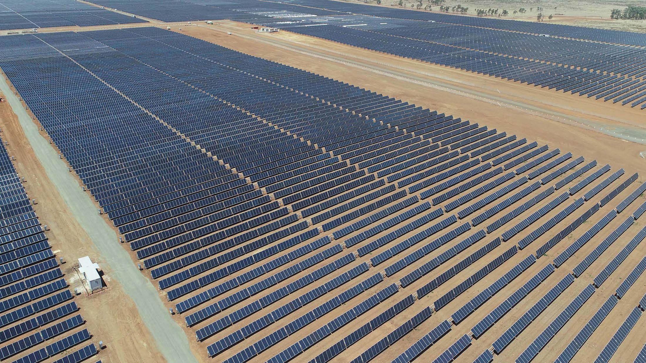 Solar farm in Australia