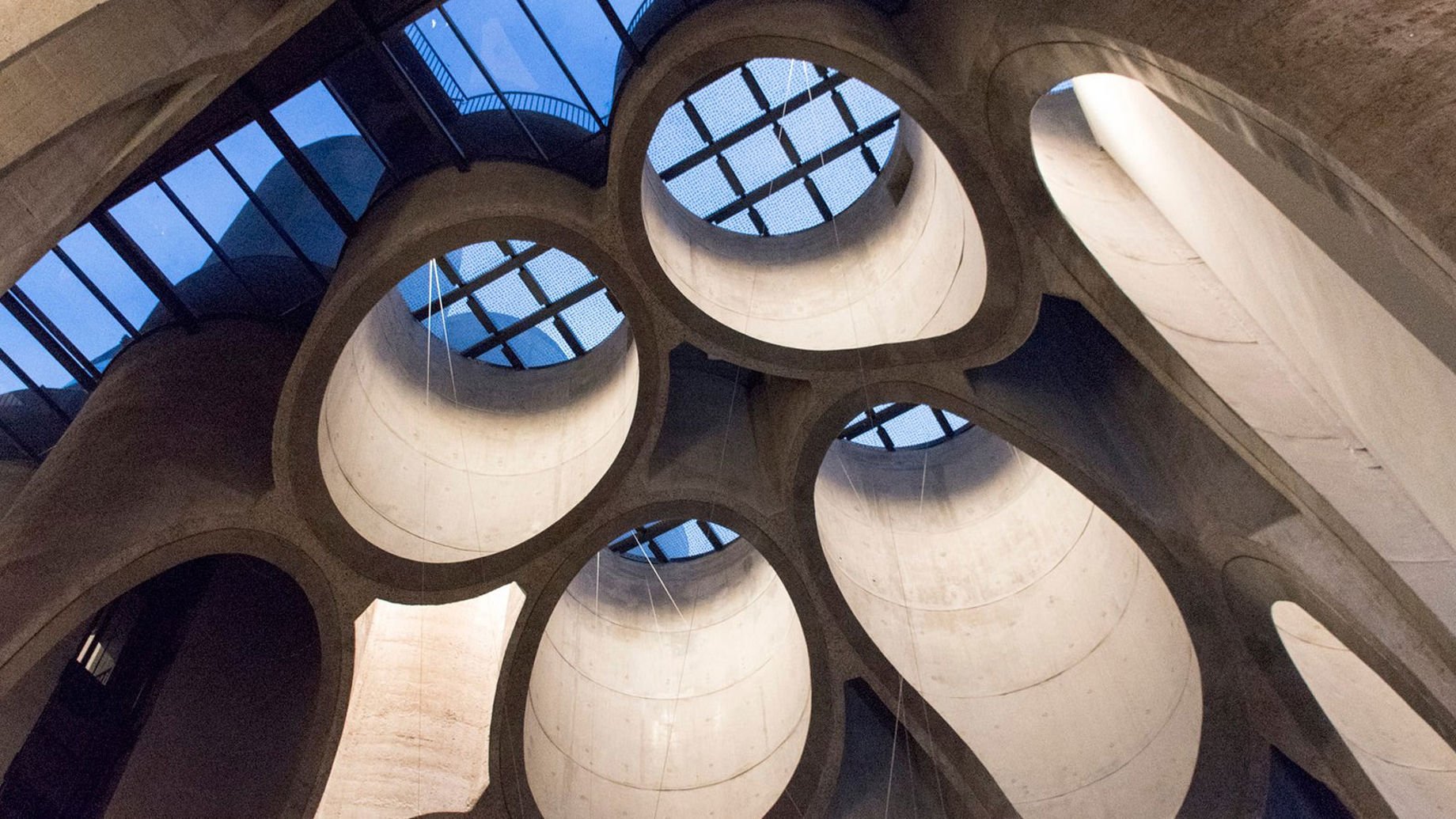 Inside the Grain Silo complex