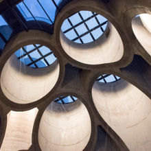 Inside the Grain Silo complex