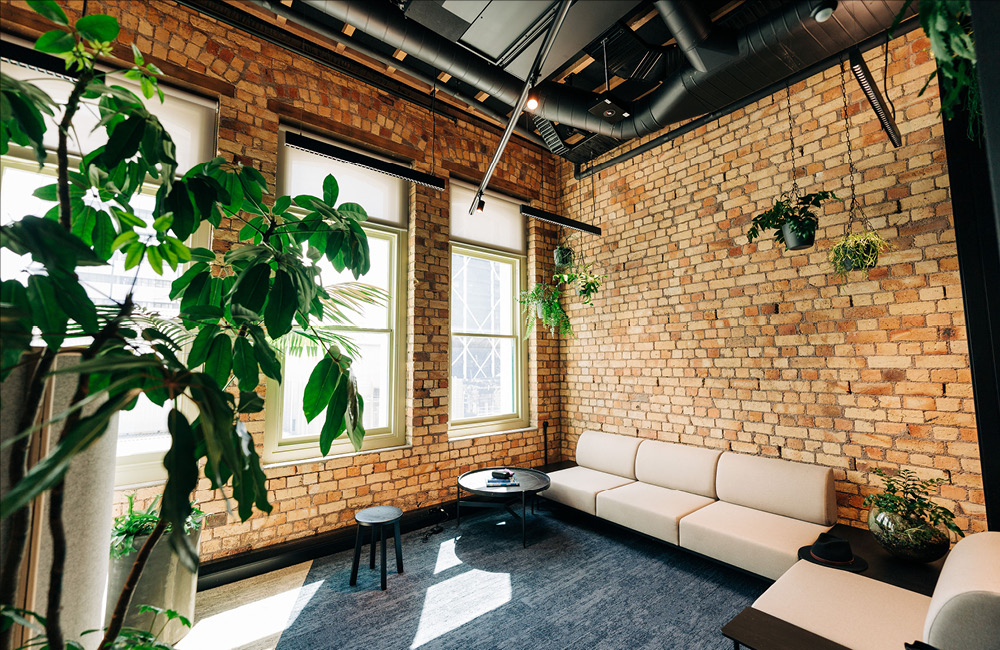 Arup's Auckland office waiting room