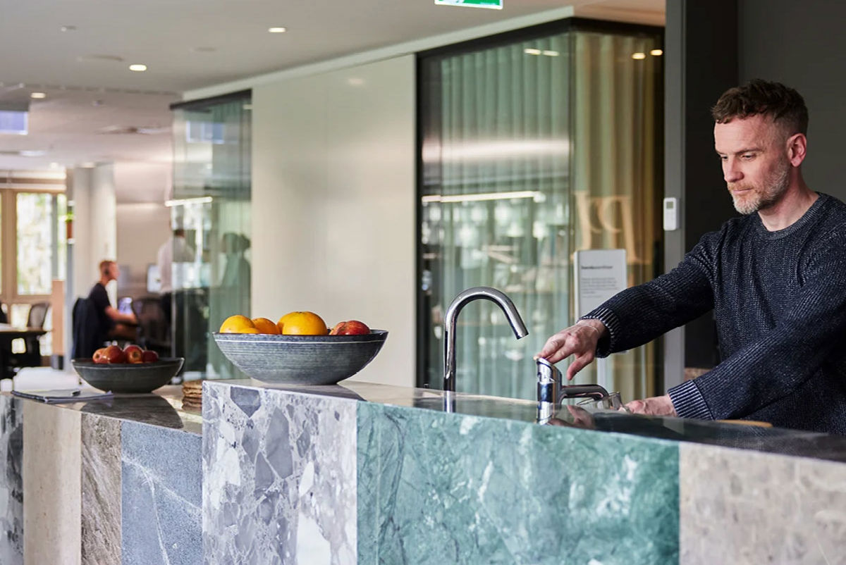 Kitchen space in new Living Arup Mezzanine 