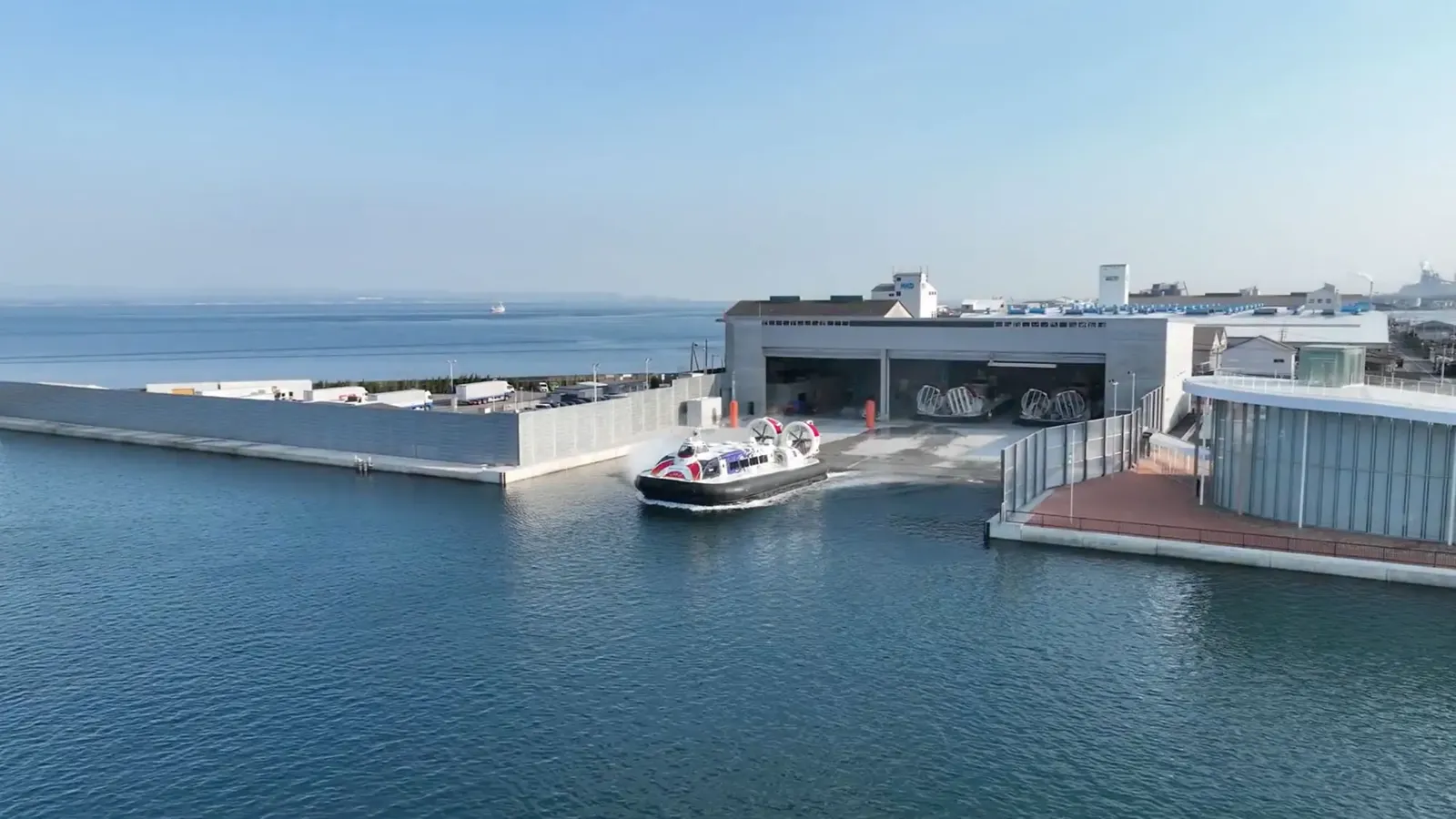 Oita hovercraft terminal