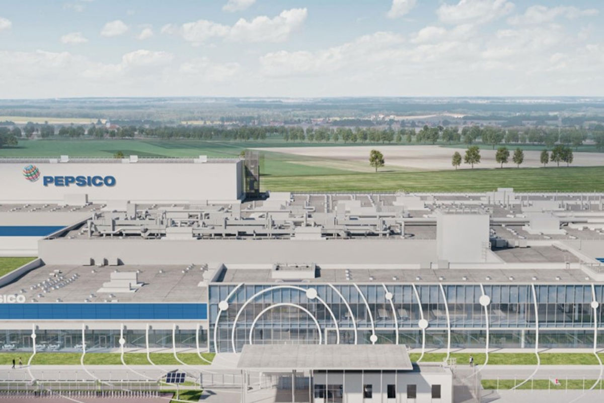 CGI of PepsiCo plant. Credit: PepsiCo