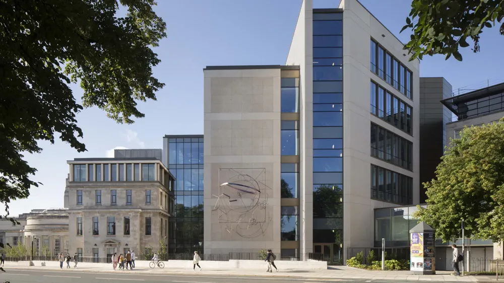 Exterior view of the Sir William Henry Bragg Building