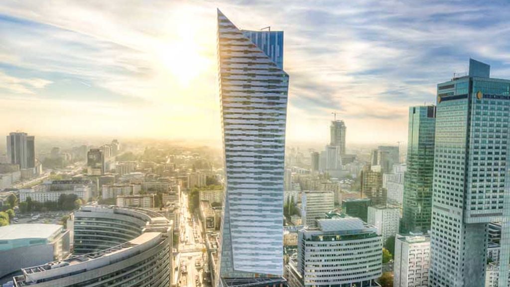 Zlota 44 residential tower, Warsaw