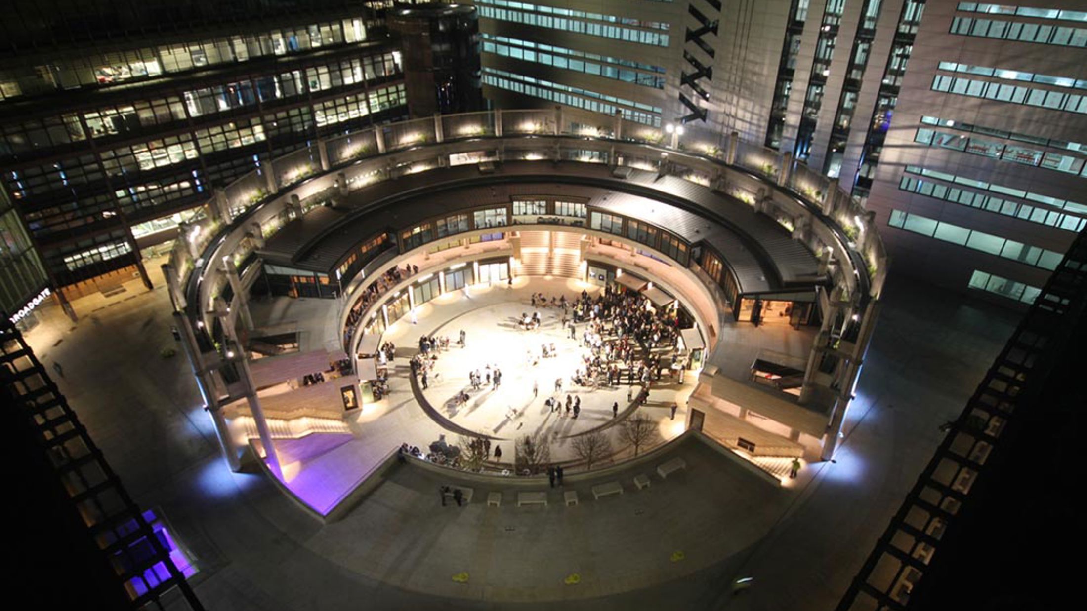 Broadgate Circle, London