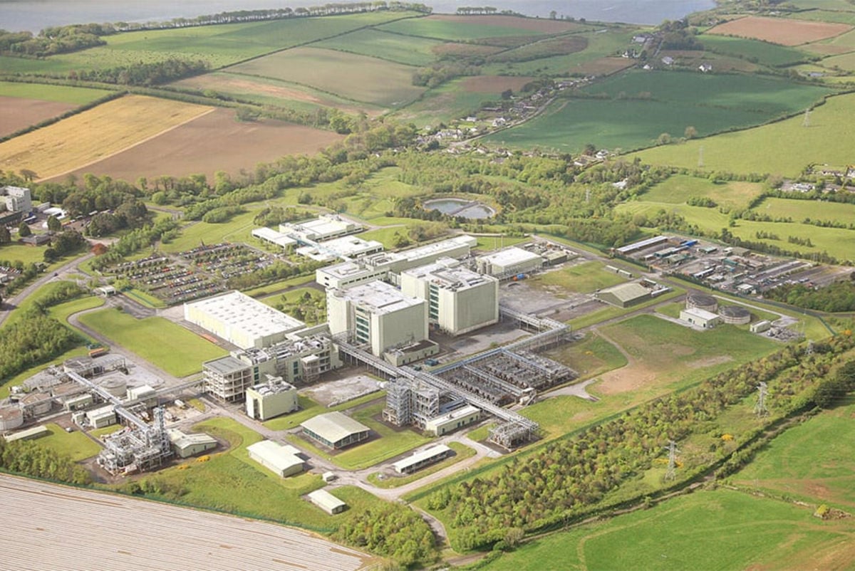 Novartis facility in Ringaskiddy, Ireland