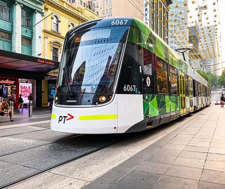 Tram in Melbourne